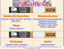 Tablet Screenshot of pasamelo.es
